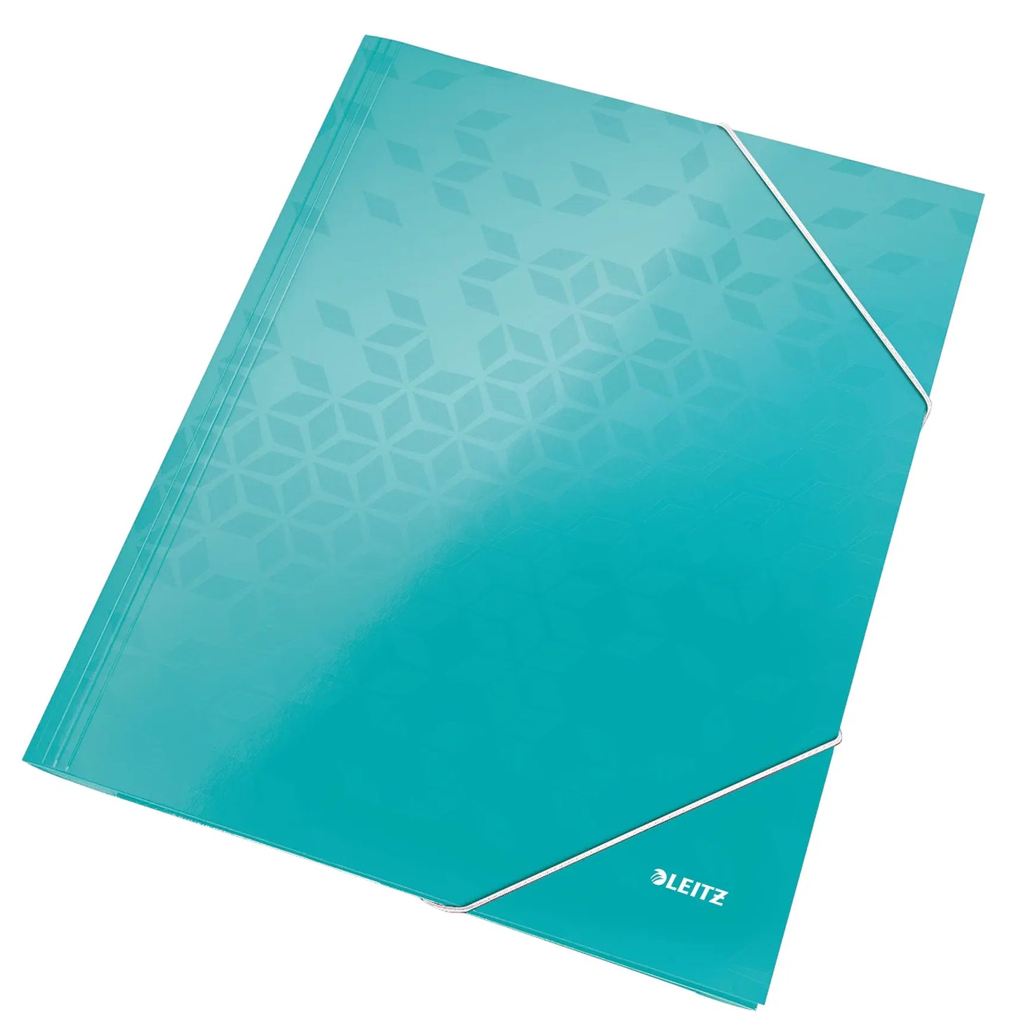 LEITZ Gummibandmappe WOW A4 39820051 eisblau Idealshop
