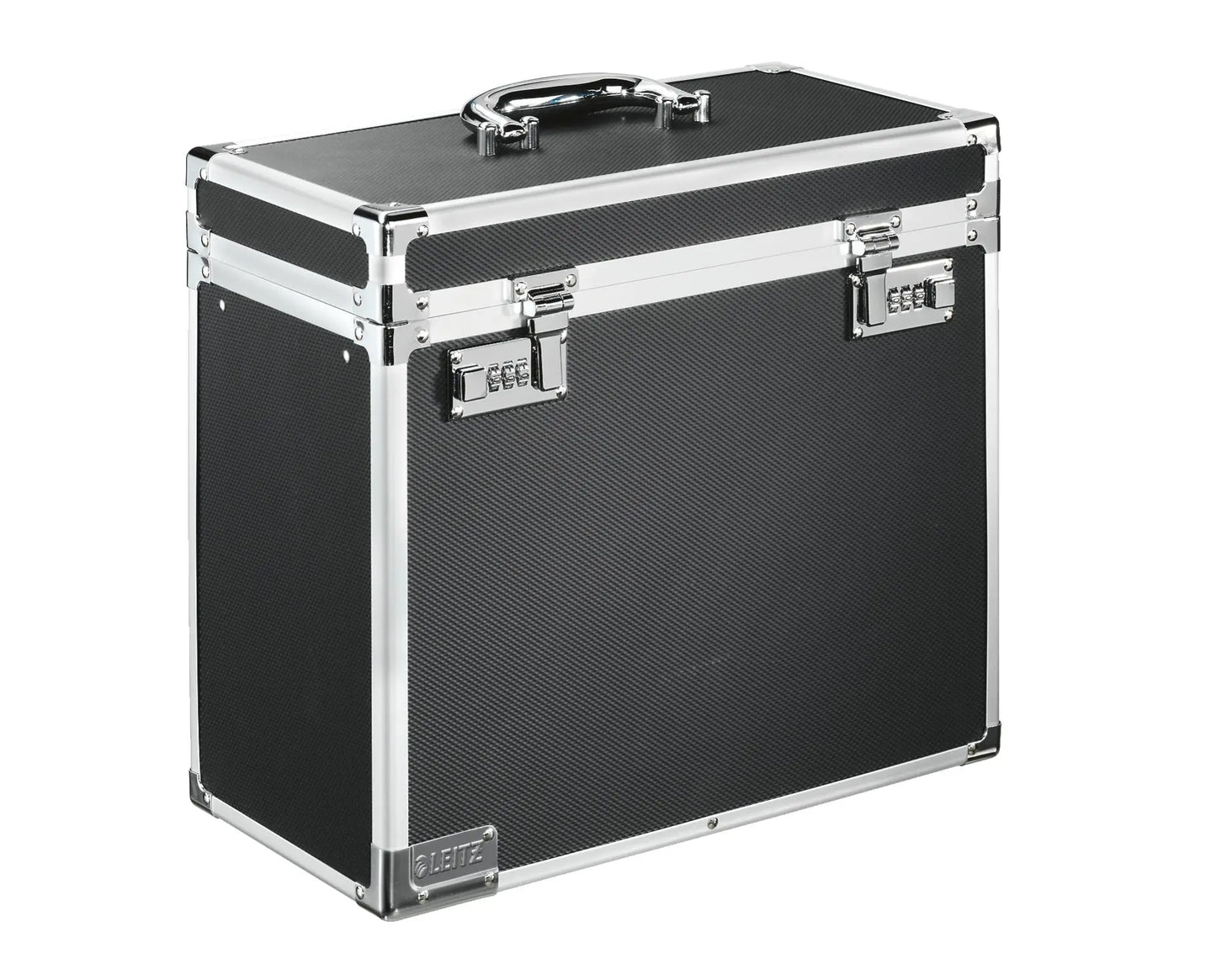 LEITZ Hängemappenbox 6716-00-95 36.6x16.5x31cm, schwarz/chrom Idealshop