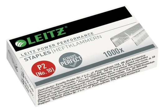LEITZ Heftklammern P2 Nr. 10 5577-00-00 verzinkt 1000 Stück Idealshop