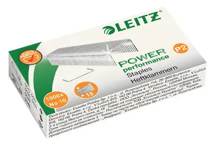 LEITZ Heftklammern P2 Nr. 10 5577-10-00 verzinkt 2000 Stück Idealshop