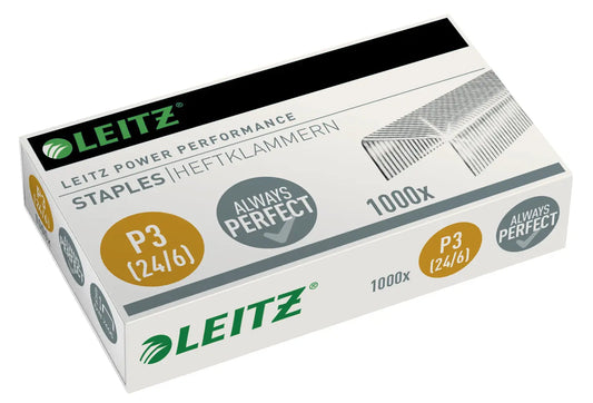 LEITZ Heftklammern P3 24/6 mm 5570-00-00 verzinkt 1000 Stk Idealshop