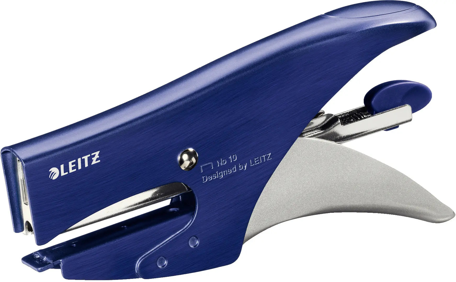 LEITZ Heftzange No. 10 Style 55640069 titan blau 15 Blatt Idealshop
