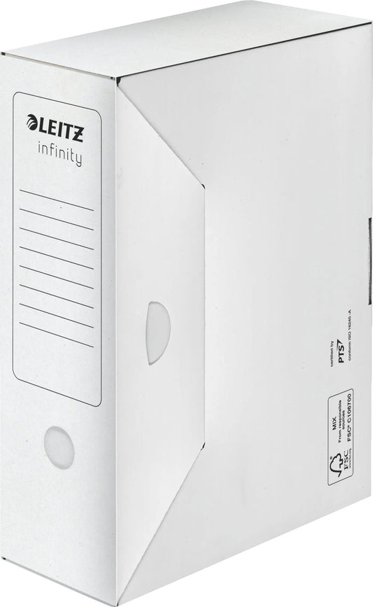 LEITZ Infinity Archivschachtel 60890000 weiss 330x100x255mm Idealshop