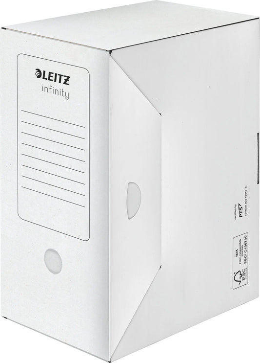LEITZ Infinity Archivschachtel 60920000 weiss 330x150x255mm Idealshop