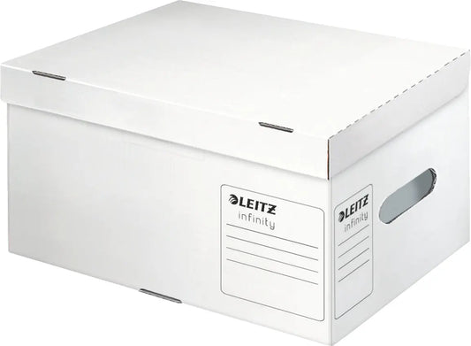 LEITZ Infinity Box mit Deckel S 61050000 weiss 355x255x190mm Idealshop