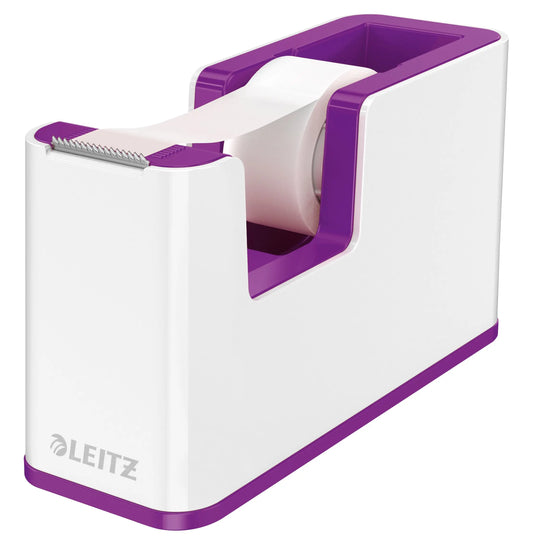 LEITZ Klebebandabroller WOW 19mmx33m 5364-10-62 weiss/violett Idealshop