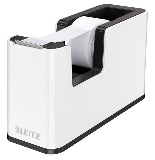 LEITZ Klebebandabroller WOW 19mmx33m 5364-10-95 weiss/schwarz Idealshop