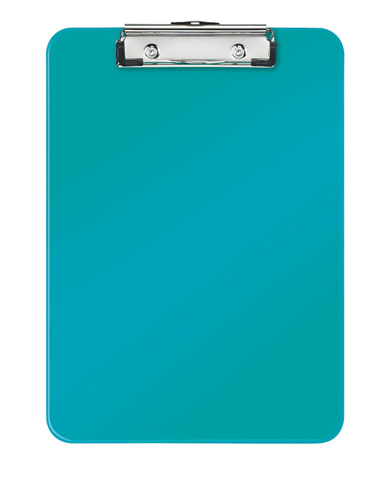 LEITZ Klemmbrett WOW PS A4 39710051 eisblau 80 Blatt Idealshop