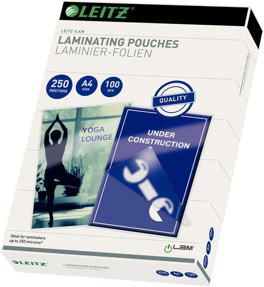 LEITZ Laminiertasche A4 16935 glanz, 250my 100 Stk Idealshop
