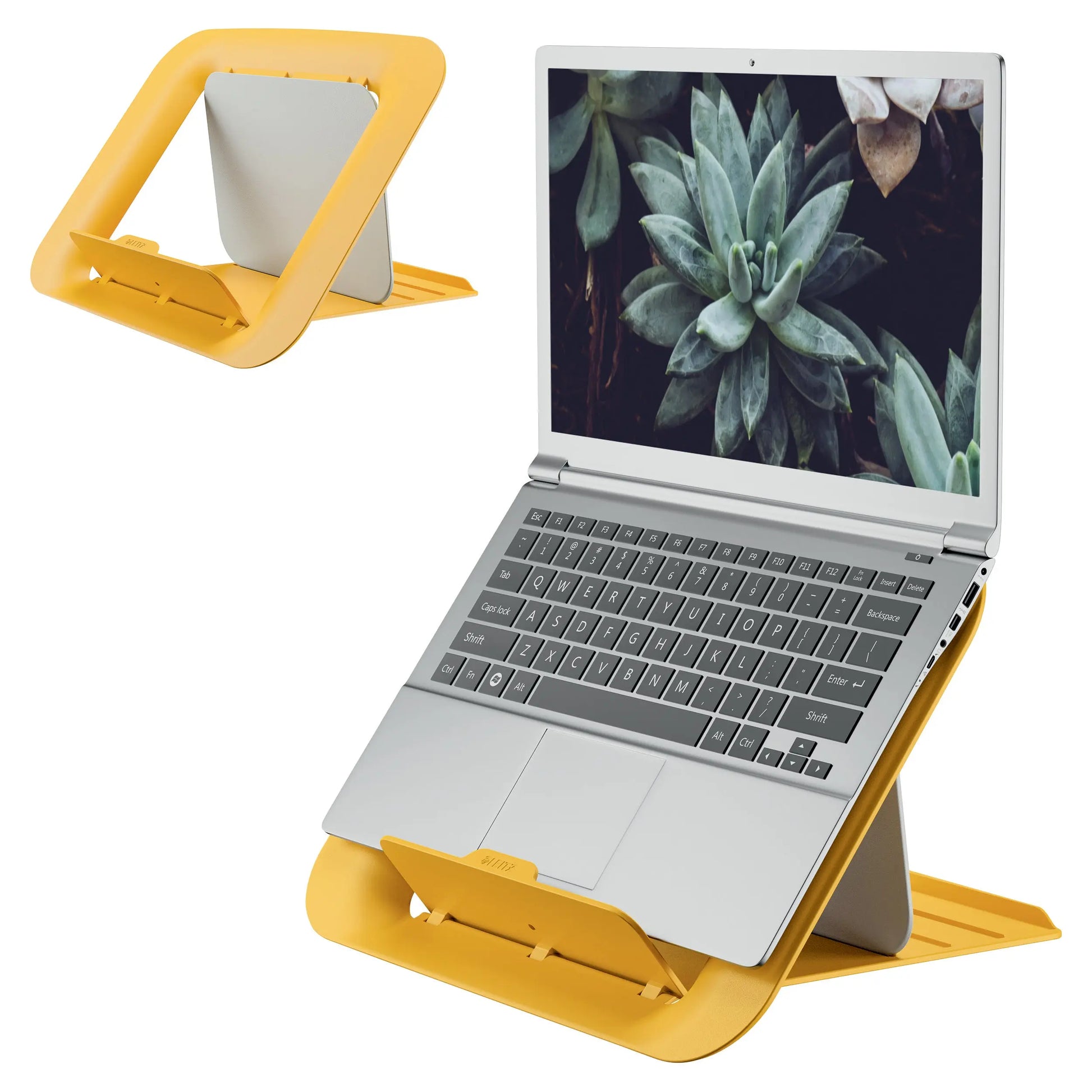 LEITZ Laptopständer Cosy 6426-00-19 13''-17'' Laptops gelb 1 Stück Idealshop