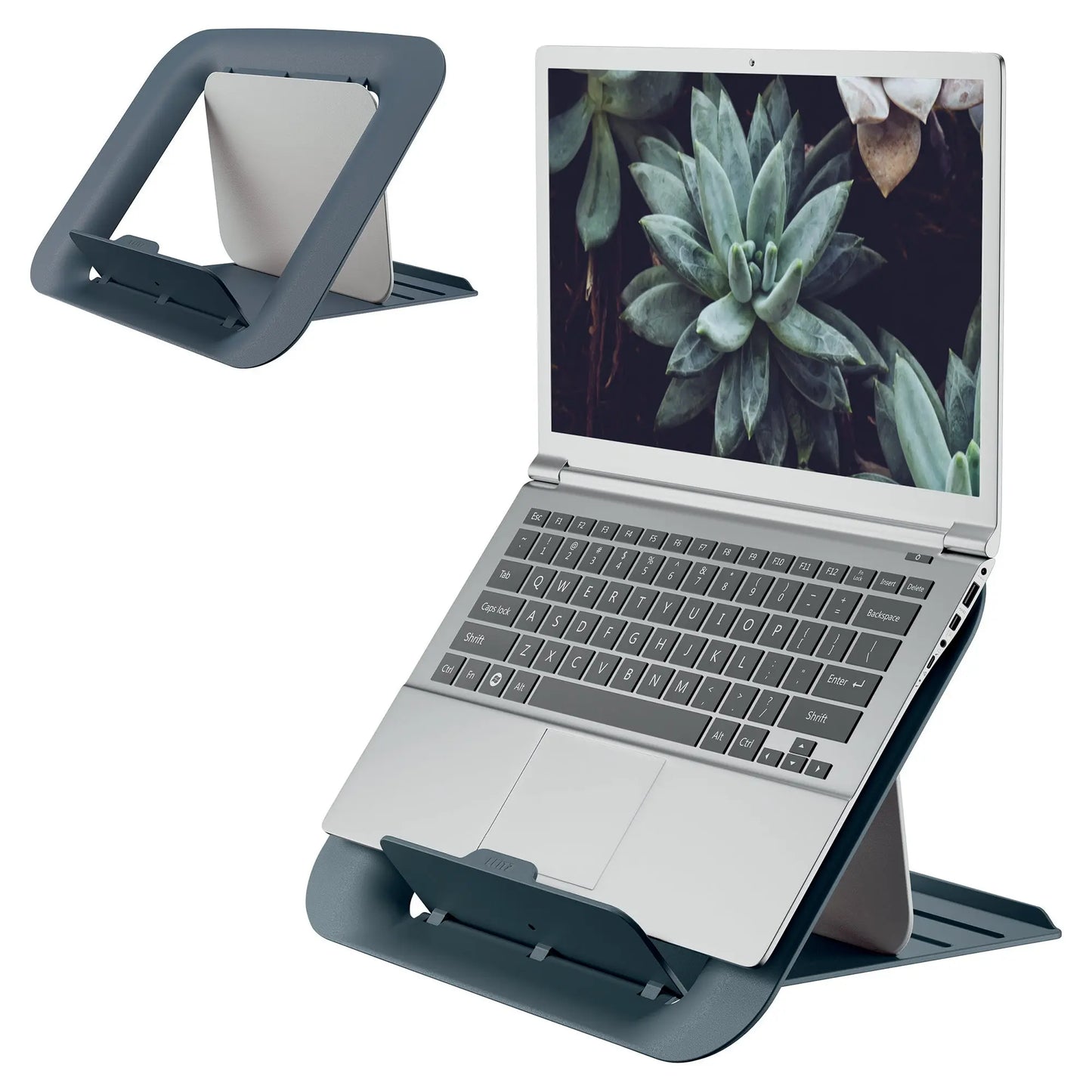 LEITZ Laptopständer Cosy 6426-00-89 13''-17'' Laptops grau 1 Stück Idealshop
