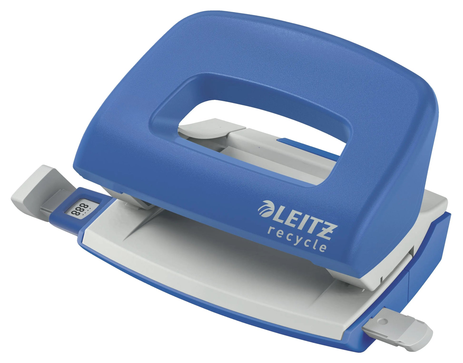 LEITZ Locher NeXXt Recycle 5010-00-35 blau, CO2 neutral 10 Blatt Idealshop