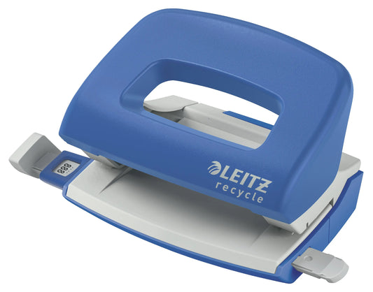 LEITZ Locher NeXXt Recycle 5010-00-35 blau, CO2 neutral 10 Blatt Idealshop