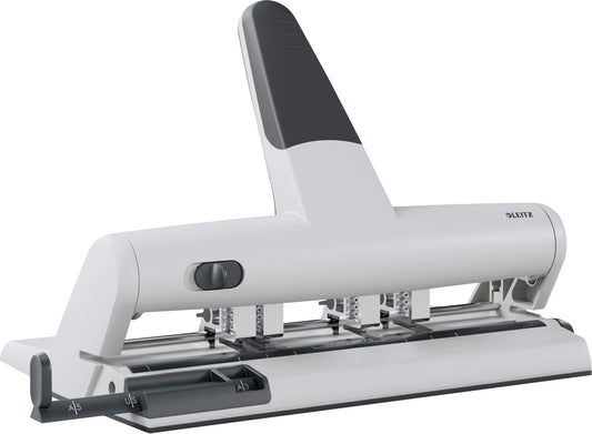 LEITZ Mehrfachlocher AKTO 4-6/6mm 51140084 hellgrau 30 Blatt Idealshop