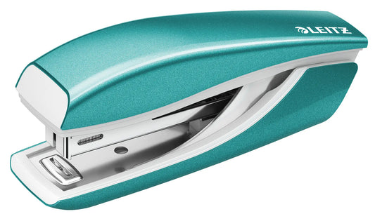 LEITZ Mini-Heftgerät NeXXt WOW 5528 55281051 eisblau 10 Blatt Idealshop