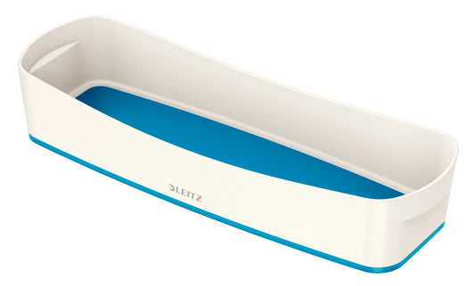 LEITZ MyBox Aufbewahrungsschale 52581036 länglich weiss/blau Idealshop