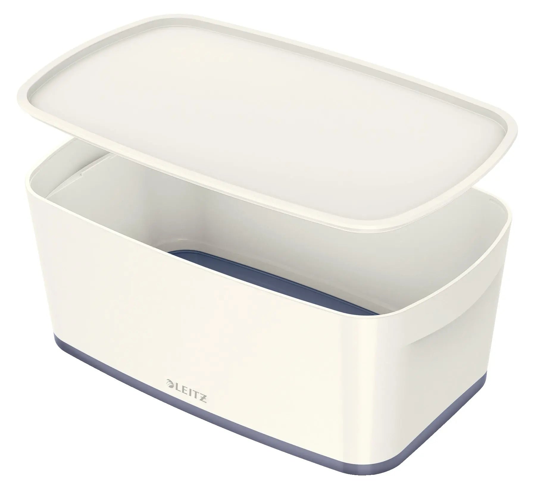 LEITZ MyBox Klein, mit Deckel 5lt 52291001 weiss/grau Idealshop