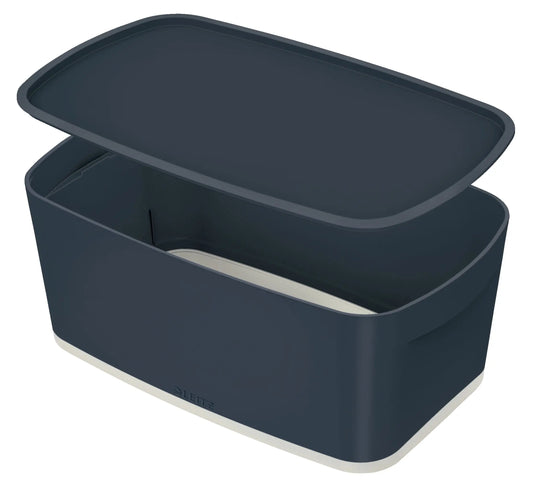 LEITZ MyBox Set + Organiser Cosy 5267-00-89 grau 197x322x140mm Idealshop