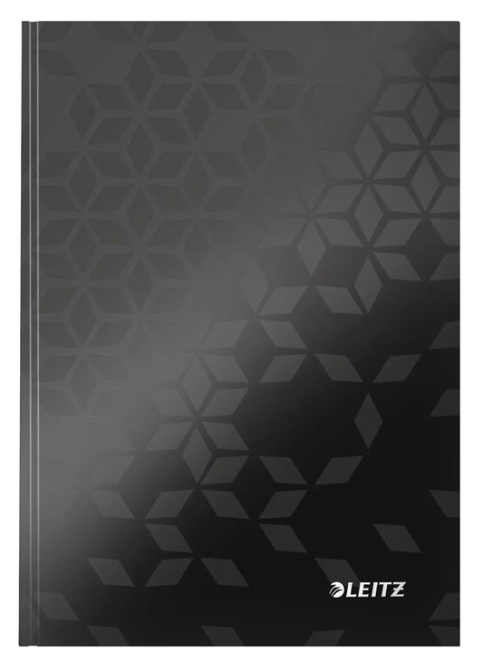 LEITZ Notizbuch WOW A5 4627-10-95 liniert, 90g schwarz Idealshop