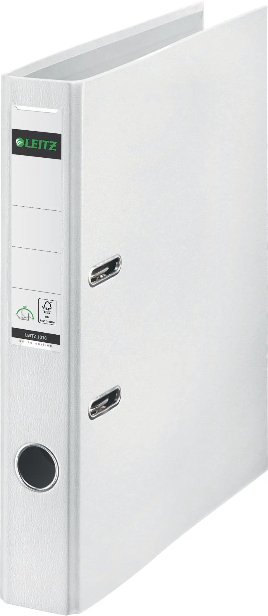 LEITZ Ordner Swiss Edit. 180° 5.2cm 10165001 weiss A4 Idealshop