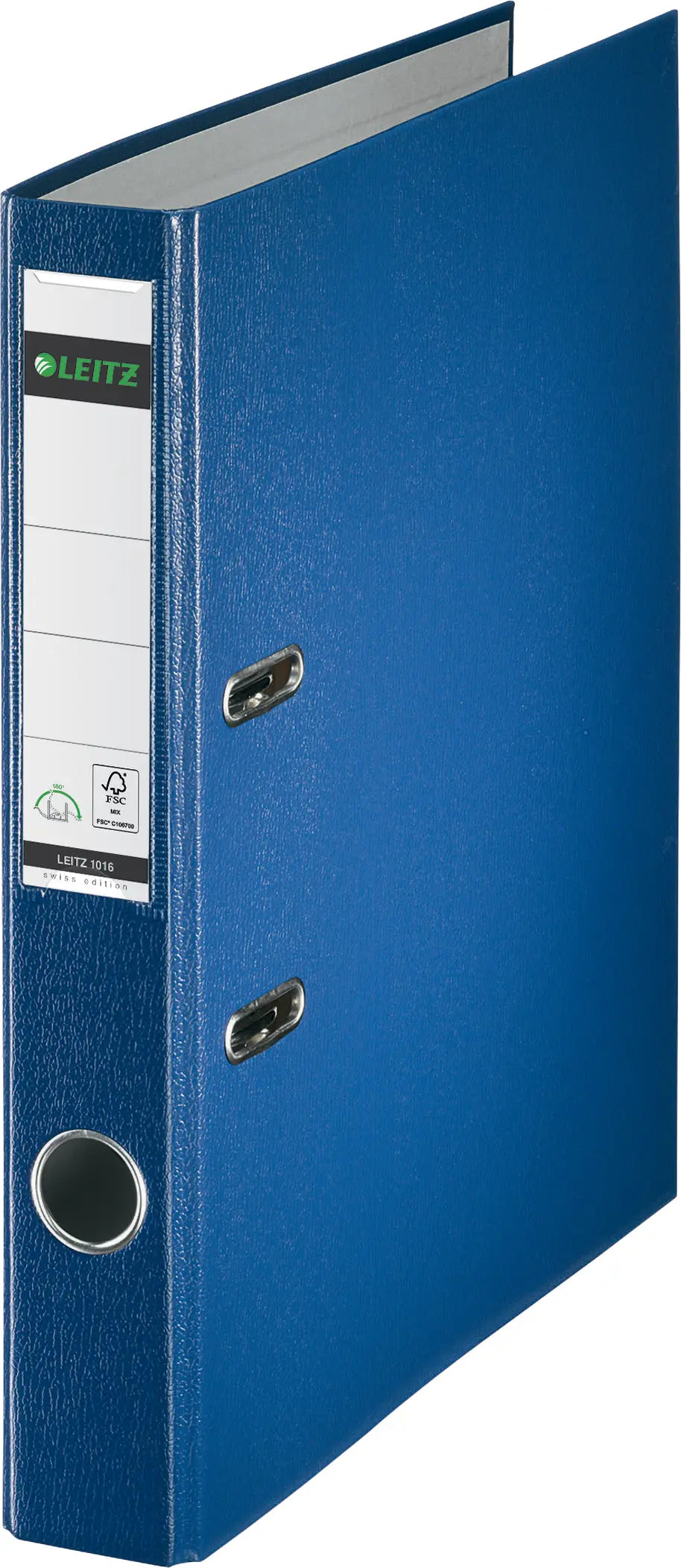 LEITZ Ordner Swiss Edit. 180° 5.2cm 10165035 blau A4 Idealshop