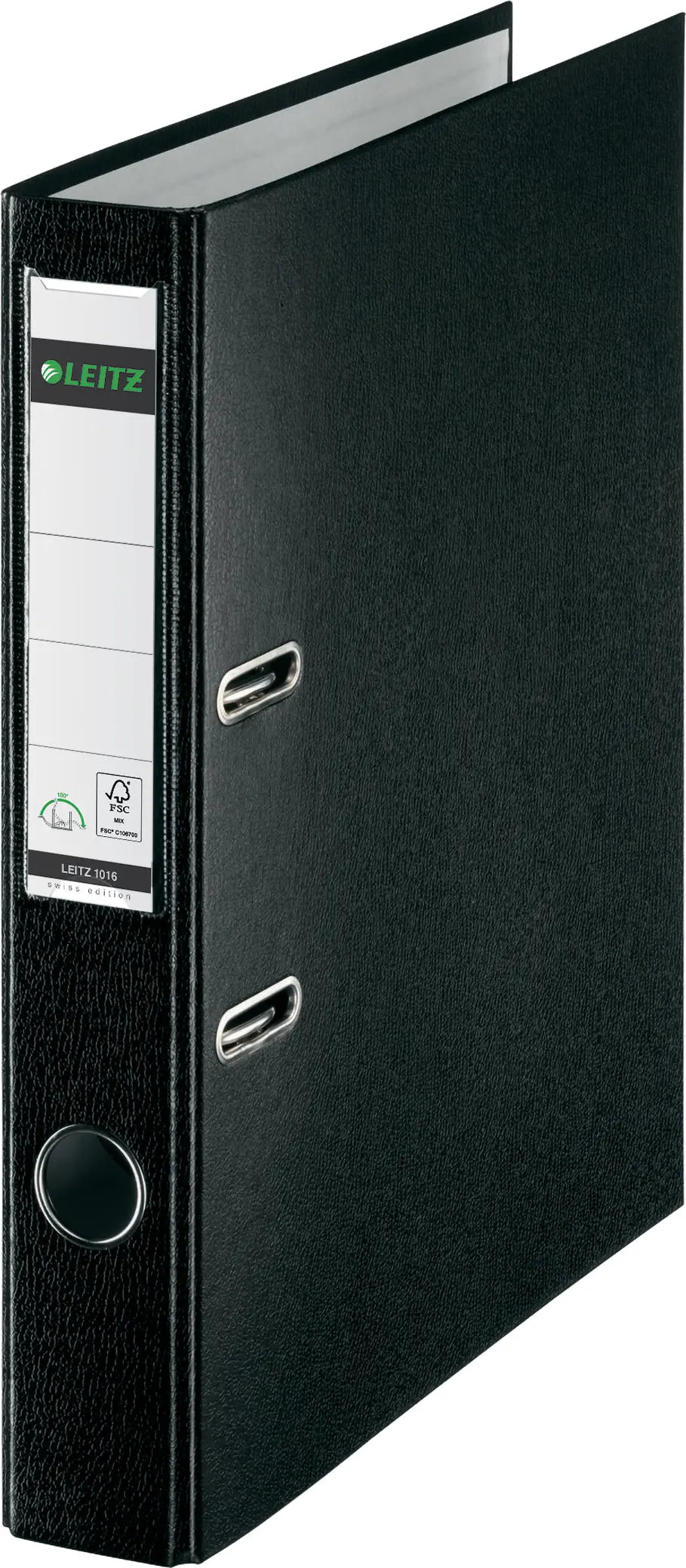 LEITZ Ordner Swiss Edit. 180° 5.2cm 10165095 schwarz A4 Idealshop