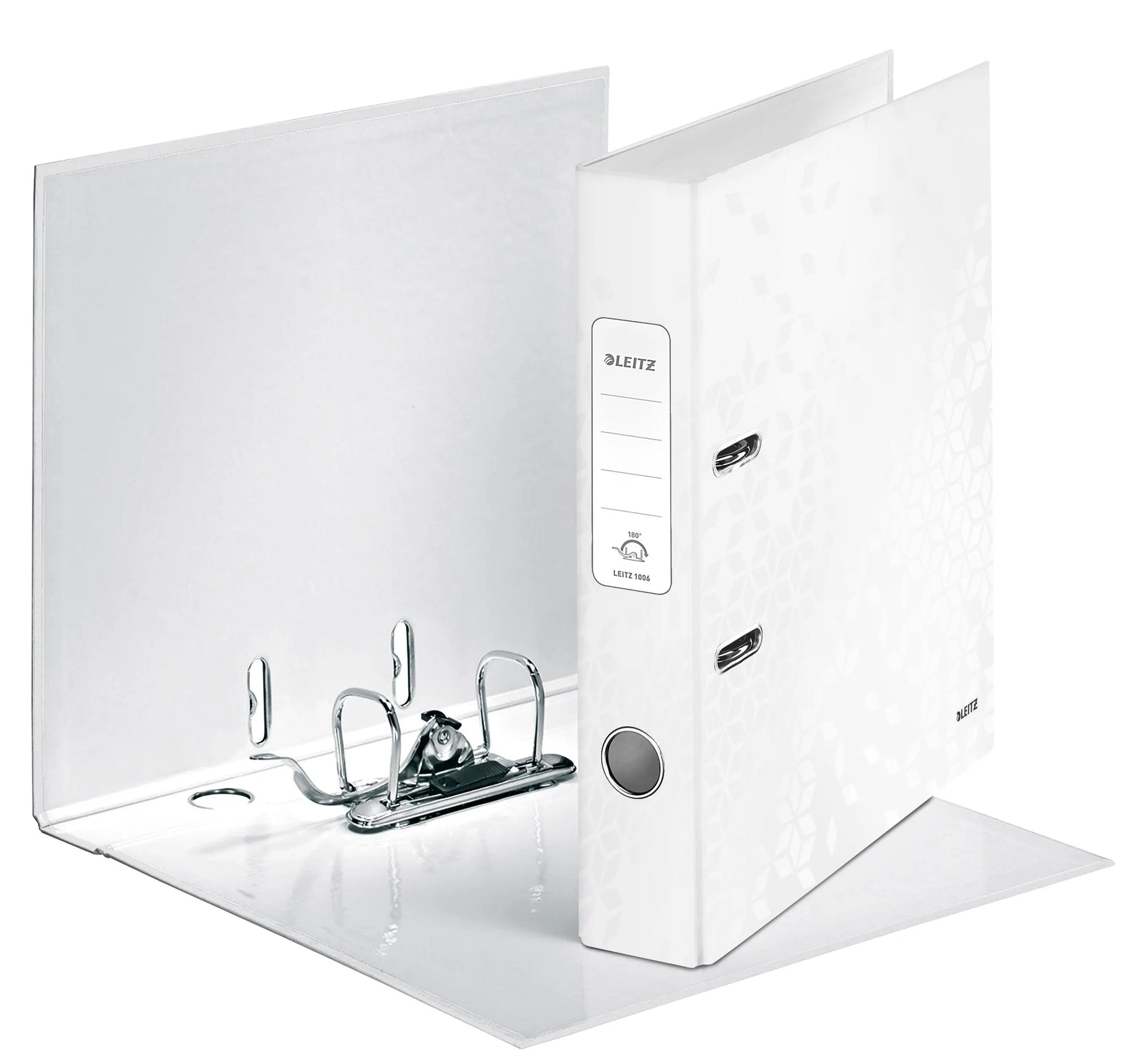 LEITZ Ordner WOW 180° 5.2cm 1006-00-01 perl weiss A4 Idealshop