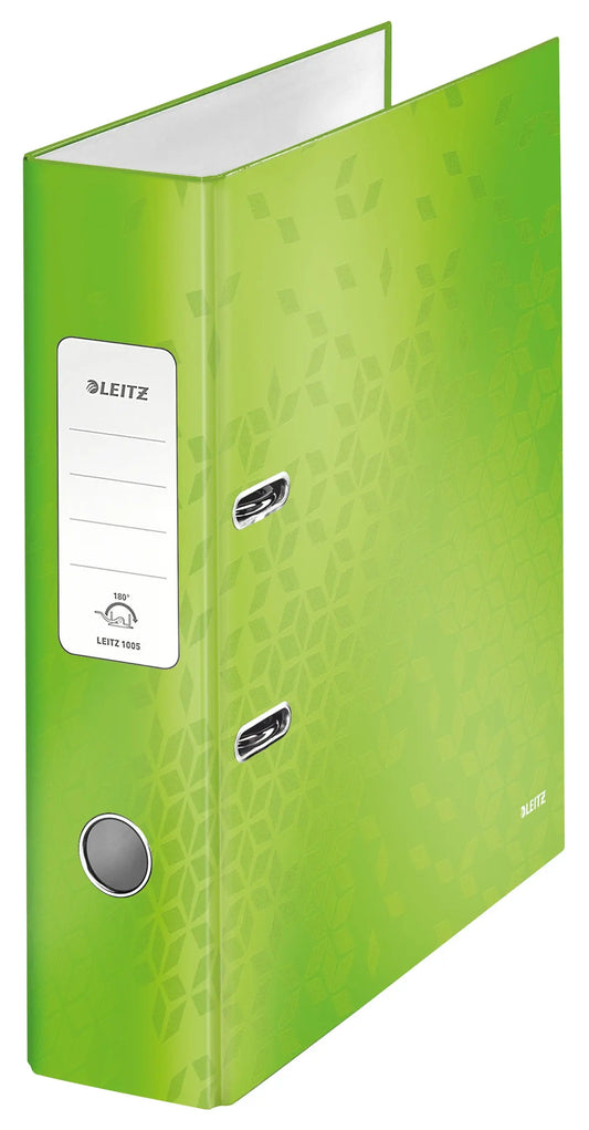 LEITZ Ordner WOW 180° 8cm 1005-00-54 grün A4 Idealshop