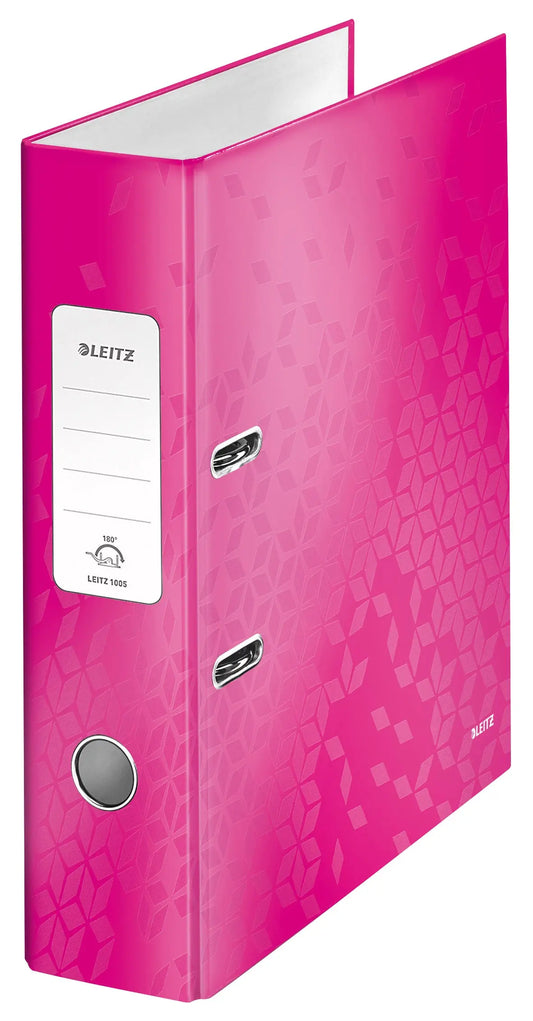 LEITZ Ordner WOW 180° 8cm 10050023 pink A4 Idealshop