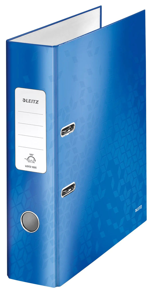 LEITZ Ordner WOW 180° 8cm 10050036 blau A4 Idealshop