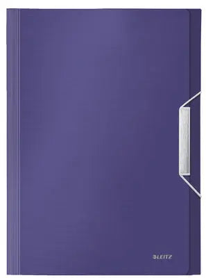 LEITZ Ordnungsmappe Style PP A4 39570069 titan blau 6 Fächer, 200 Blatt Idealshop