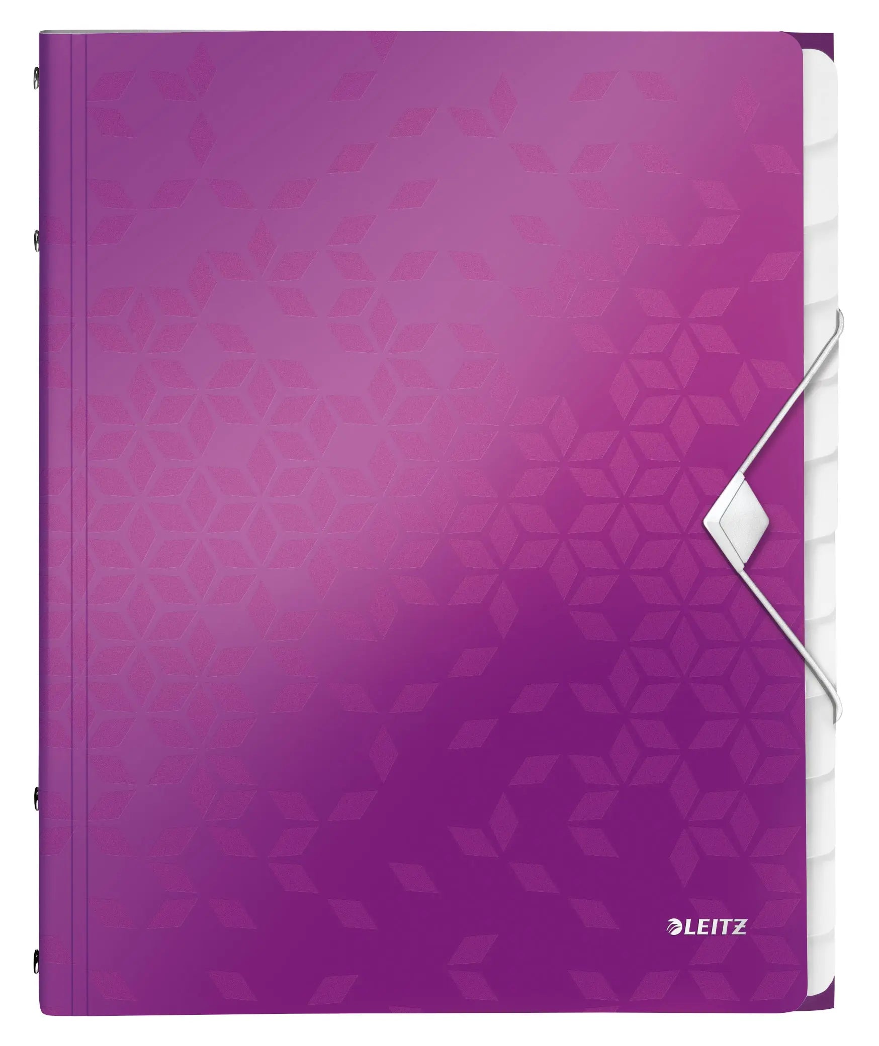 LEITZ Ordnungsmappe WOW PP A4 46340062 violett 12-teilig Idealshop