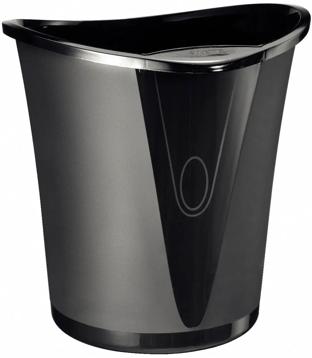 LEITZ Papierkorb Allura 52040095 schwarz 18lt Idealshop