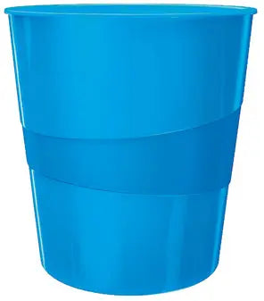 LEITZ Papierkorb WOW 15 Liter 52781036 blau Idealshop
