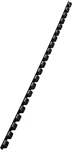 LEITZ Plastikbinderücken 6mm A4 35040 schwarz, 21 Ringe 100 Stück Idealshop