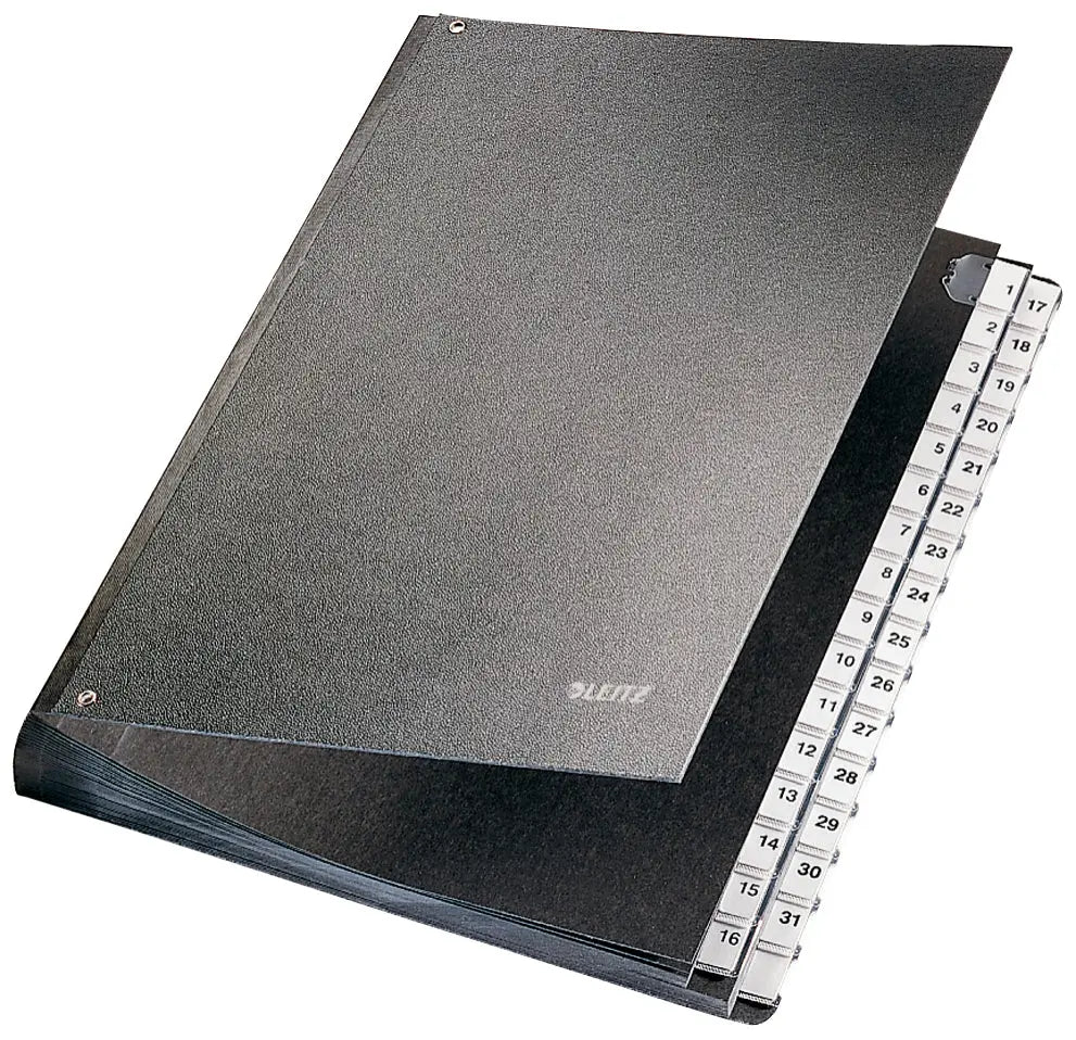 LEITZ Pultordner PP 1-31 59310095 schwarz 31 Fächer Idealshop