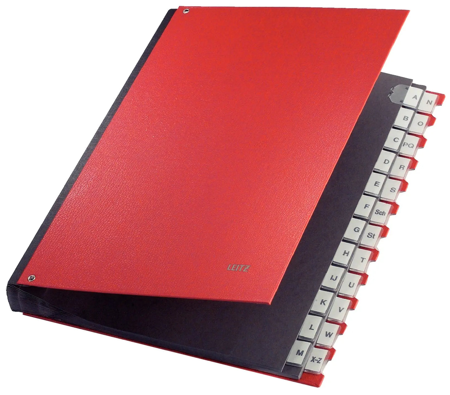 LEITZ Pultordner PP A-Z 59240025 rot 24 Fächer Idealshop