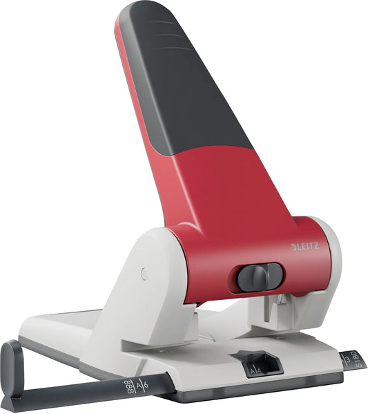 LEITZ Registraturlocher 6.3mm 51800025 rot 65 Blatt Idealshop