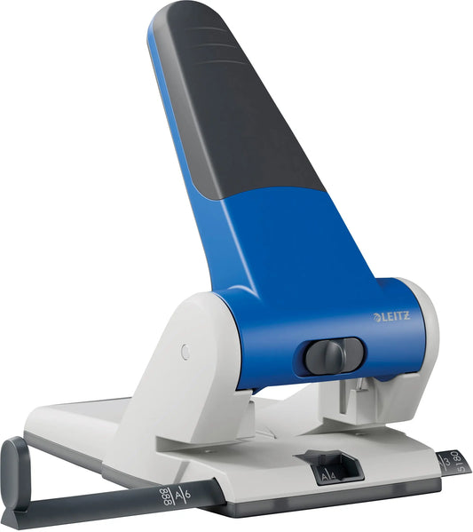 LEITZ Registraturlocher 6.3mm 51800035 blau 65 Blatt Idealshop