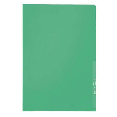 LEITZ Sichtmappen PP A4 40000055 grün, 0,13mm 100 Stück Idealshop
