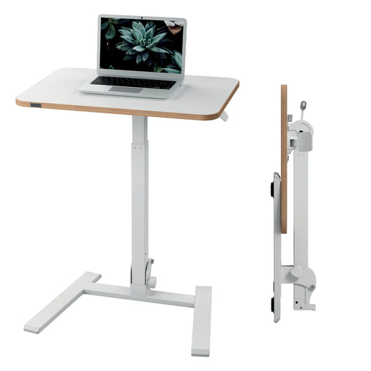 LEITZ Sitz-/Steh-Schreibtisch Ergo 6588-00-01 Weiss, Höhenverstellbar Idealshop