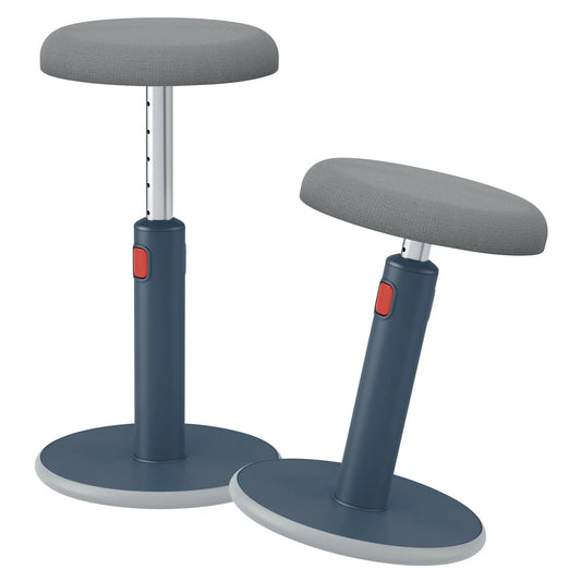 LEITZ Sitz-/ Stehhocker Cosy 6518-00-89 grau Sitzhöhe 46-79 cm 1 Stk Idealshop