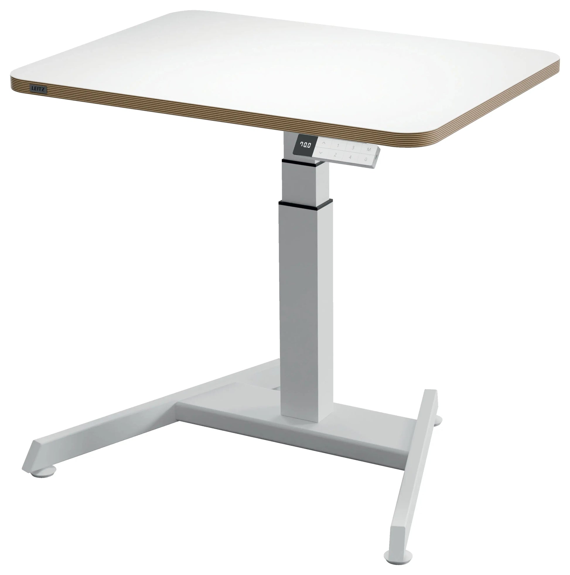 LEITZ Sitz-/Stehtisch ERGO 6534-00-01 elektrisch höhenverstellbar Idealshop