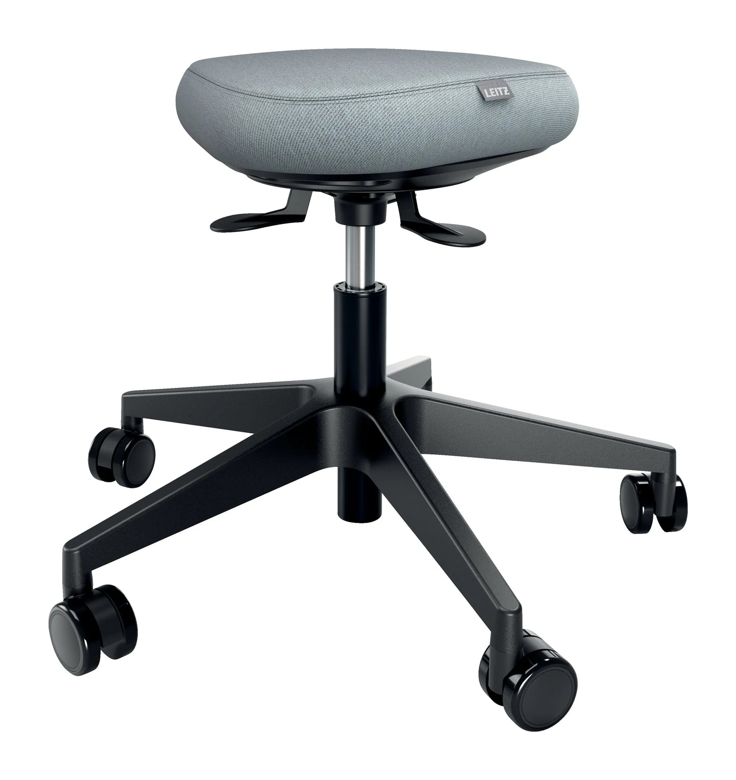 LEITZ Sitzhocker Ergo Active 6577-00-95 Mit Rollen, Balance, Schwarz Idealshop