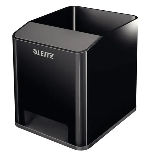 LEITZ Sound Stifteköcher Duo Color 53630095 schwarz Idealshop