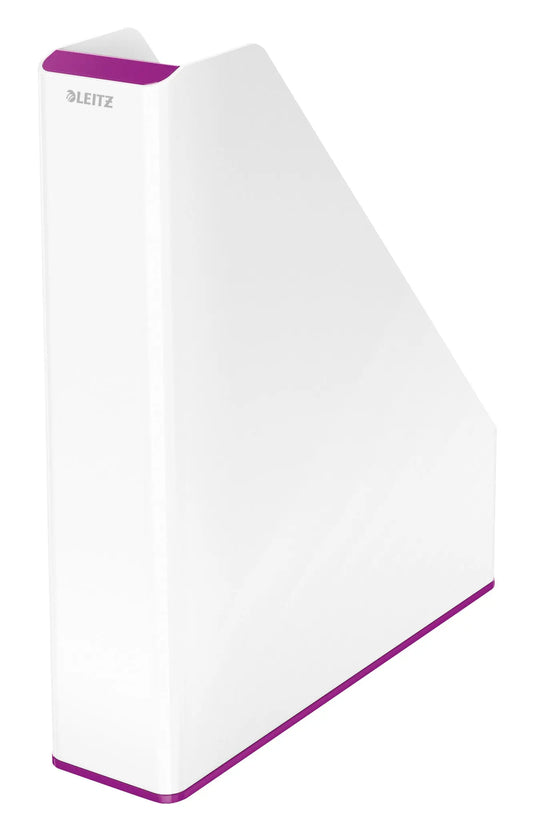 LEITZ Stehsammler WOW A4 5362-10-62 weiss/violett Idealshop