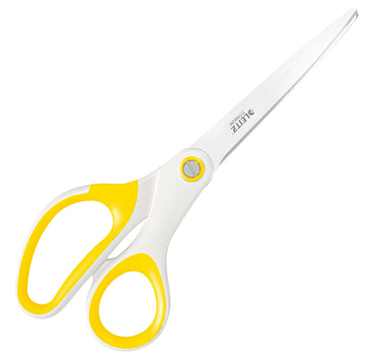LEITZ Titan Schere WOW 5319-20-16 weiss/gelb 20.5cm Idealshop