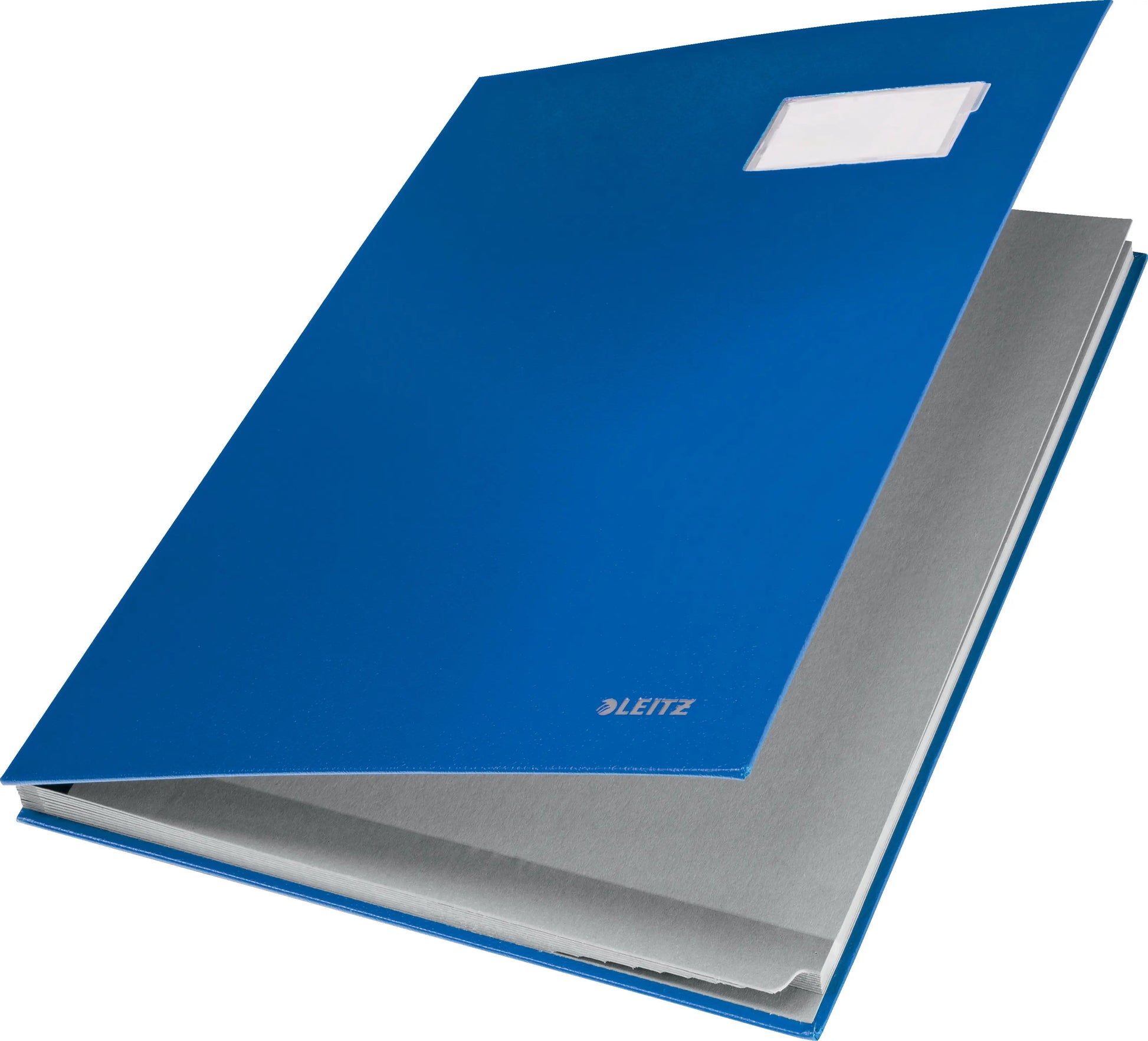 LEITZ Unterschriftsmappen A4 57010035 blau 10 Fächer Idealshop