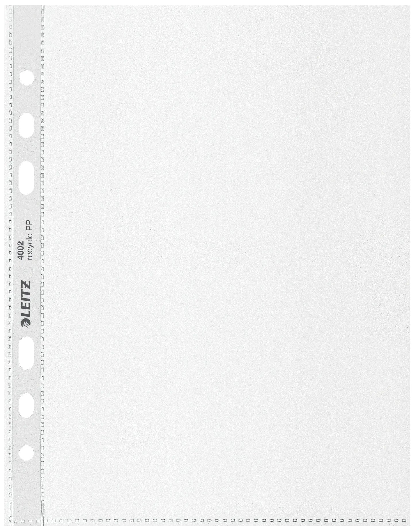 LEITZ Zeigetaschen PP Recycle A5 4002-00-03 transparent, 100my 25 Stück Idealshop