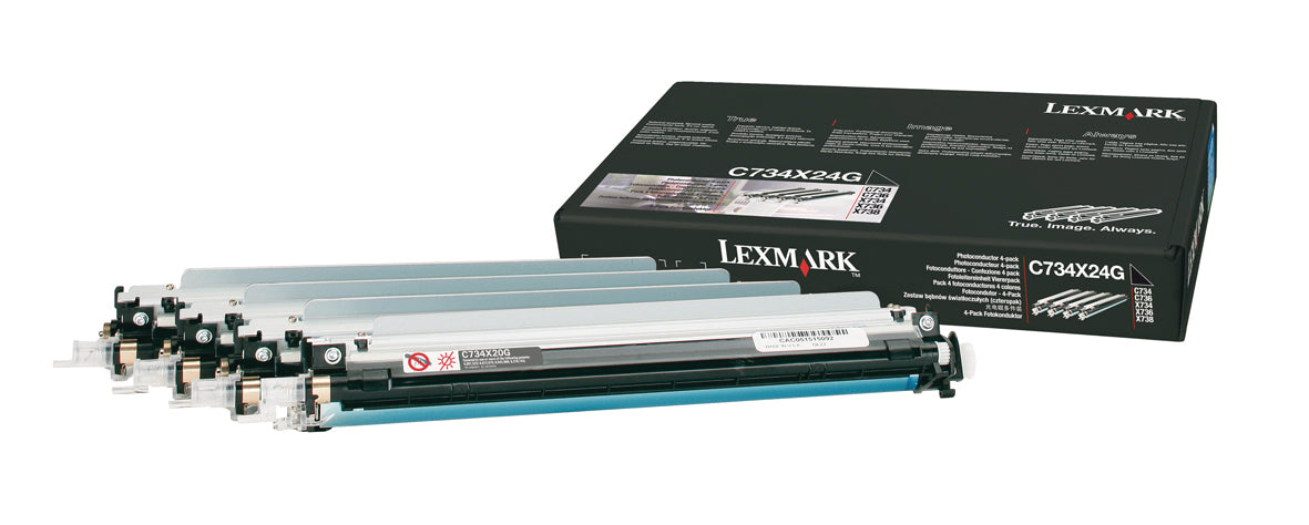 LEXMARK   Photoconductor Unit     4-Pack